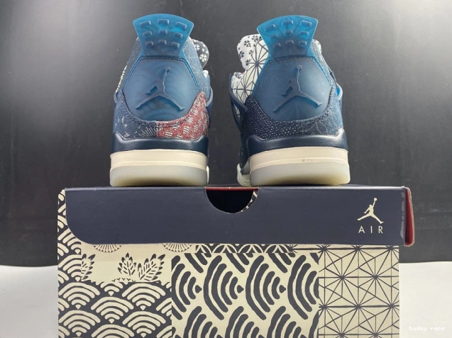 Cheap Husky Air SE 4 CW0898-400 Retro Jordan Sashiko 0720
